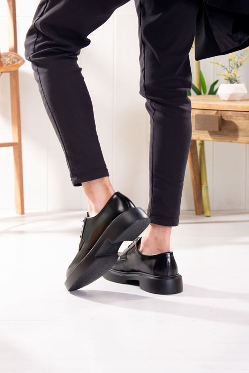 LİZSHOE HAKİKİ DERİ ERKEK GÜNLÜK AYAKKABI PİK 450-124Y