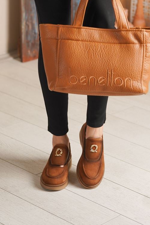 MAMMAMİA HAKİKİ DERİ KADIN AYAKKABI 710525K