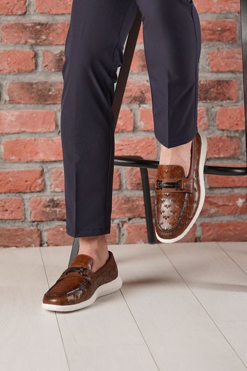 LİZSHOE HAKİKİ DERİ ERKEK GÜNLÜK AYAKKABI 21125Y