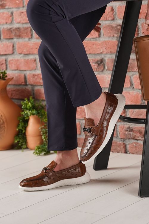 LİZSHOE HAKİKİ DERİ ERKEK GÜNLÜK AYAKKABI 21125Y