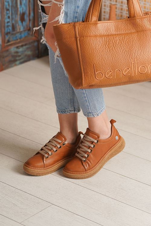 MAMMAMİA HAKİKİ DERİ KADIN AYAKKABI 12026Y