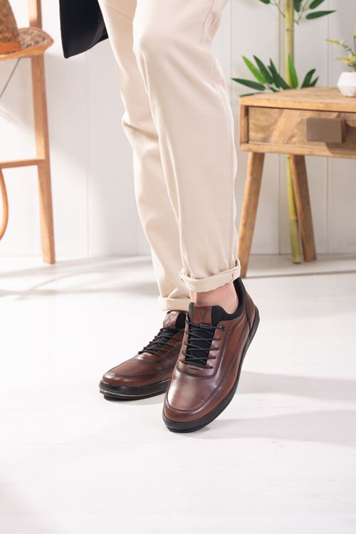 LİZSHOE HAKİKİ DERİ ERKEK GÜNLÜK AYAKKABI VYGR 645123K