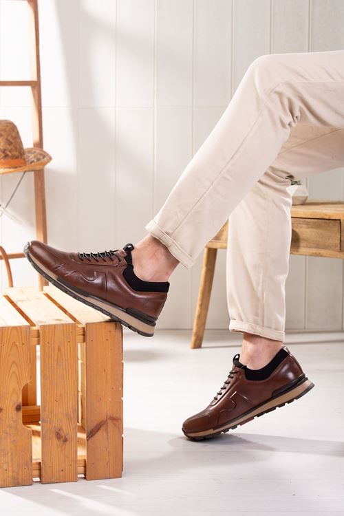 LİZSHOE HAKİKİ DERİ ERKEK CASUAL AYAKKABI PPT 533324K