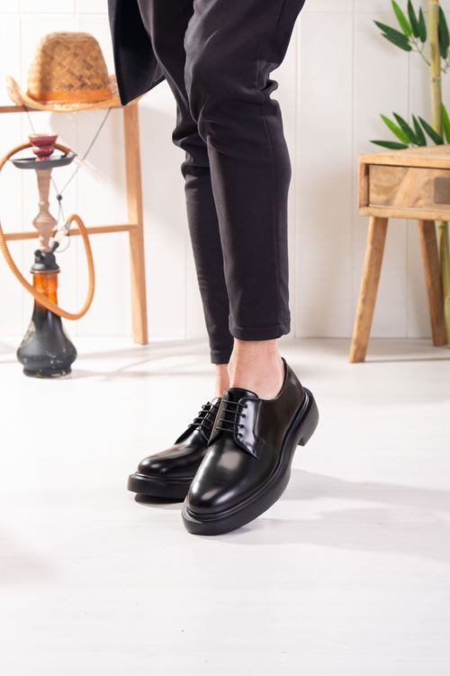 LİZSHOE HAKİKİ DERİ ERKEK GÜNLÜK AYAKKABI PİK 450-124Y