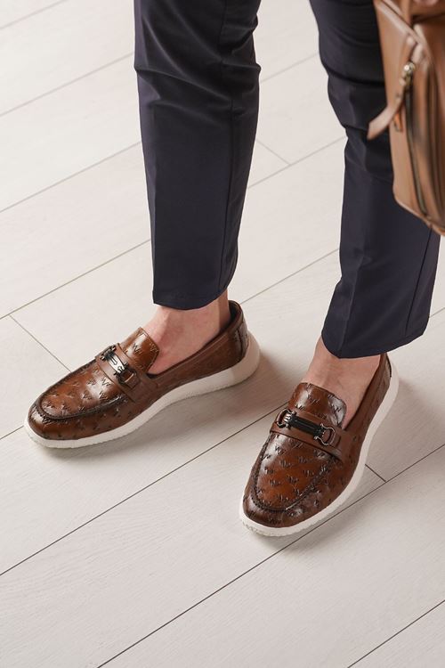 LİZSHOE HAKİKİ DERİ ERKEK GÜNLÜK AYAKKABI 21125Y