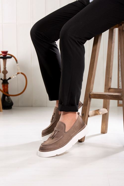 LİZSHOE HAKİKİ DERİ ERKEK GÜNLÜK AYAKKABI EK HONG 24Y