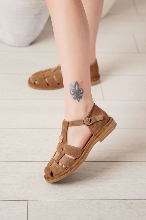 RACHEL HAKİKİ DERİ KADIN SANDALET 4020826Y