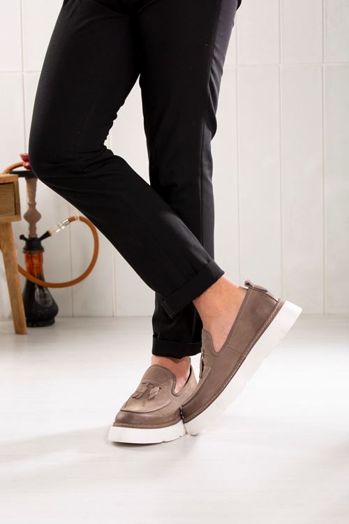 LİZSHOE HAKİKİ DERİ ERKEK GÜNLÜK AYAKKABI EK HONG 24Y