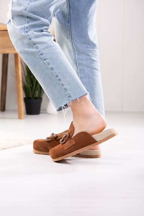 LİZSHOE HAKİKİ DERİ BAYAN TERLİK ZYN 776724Y