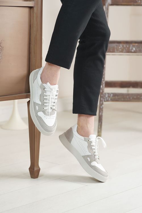 LUCIANO BELLİNİ HAKİKİ DERİ ERKEK SPOR AYAKKABI 1504124Y