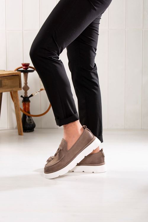 LİZSHOE HAKİKİ DERİ ERKEK GÜNLÜK AYAKKABI EK HONG 24Y