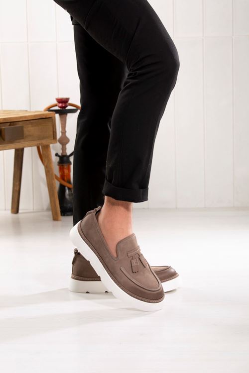 LİZSHOE HAKİKİ DERİ ERKEK GÜNLÜK AYAKKABI EK HONG 24Y