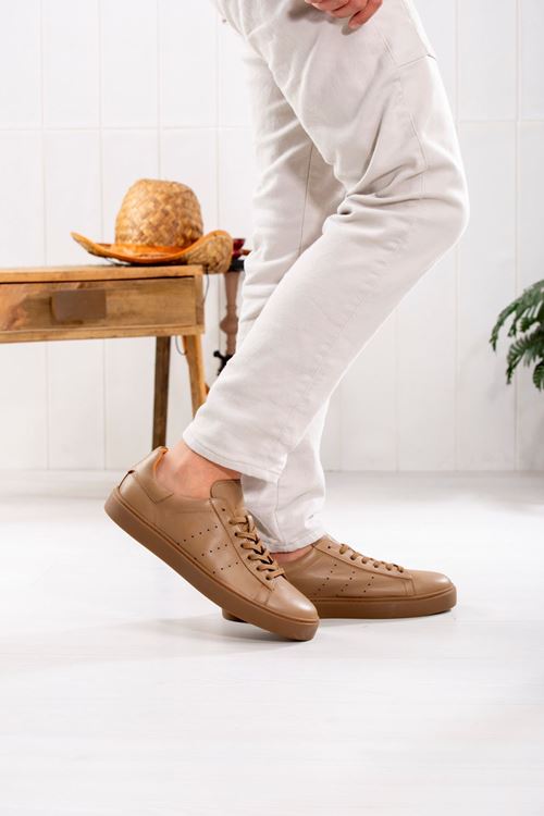 FOOTCAP HAKİKİ DERİ ERKEK GÜNLÜK AYAKKABI 270224Y