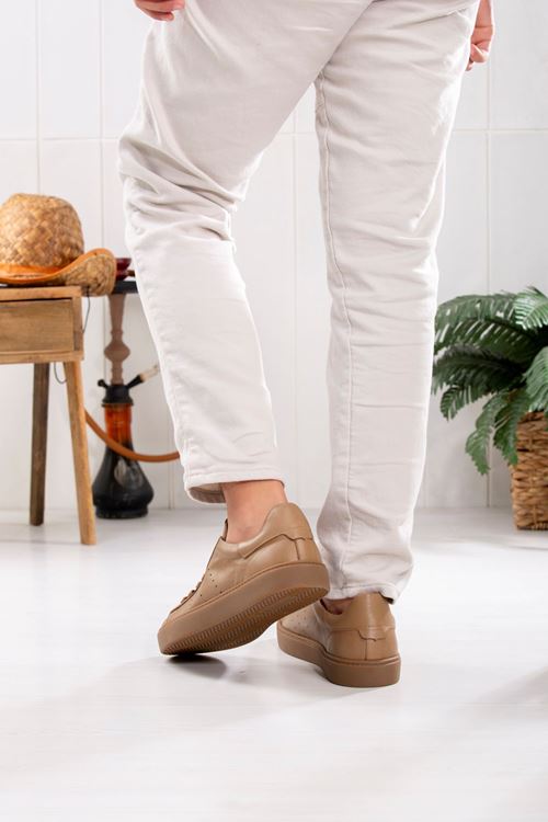 FOOTCAP HAKİKİ DERİ ERKEK GÜNLÜK AYAKKABI 270224Y