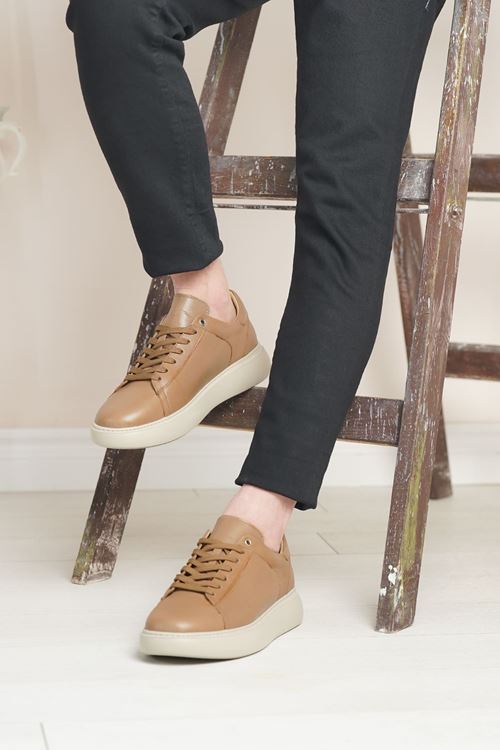 FOOTCAP HAKİKİ DERİ ERKEK GÜNLÜK AYAKKABI 420324K