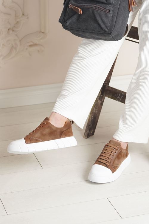 SCATTO HAKİKİ DERİ ERKEK SPOR AYAKKABI 1302524K