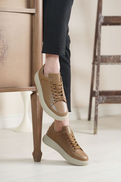 FOOTCAP HAKİKİ DERİ ERKEK GÜNLÜK AYAKKABI 420324K