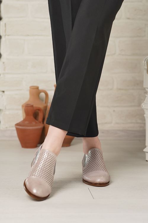 MAMMAMİA HAKİKİ DERİ KADIN GÜNLÜK AYAKKABI 715025Y