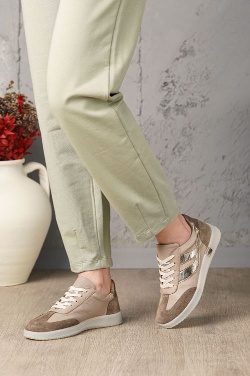 RACHEL HAKİKİ DERİ KADIN SPOR AYAKKABI 200426Y