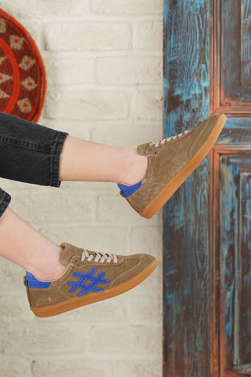 RACHEL HAKİKİ DERİ KADIN SPOR AYAKKABI 08825Y