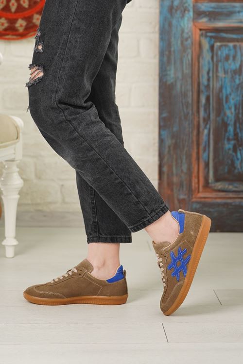 RACHEL HAKİKİ DERİ KADIN SPOR AYAKKABI 08825Y