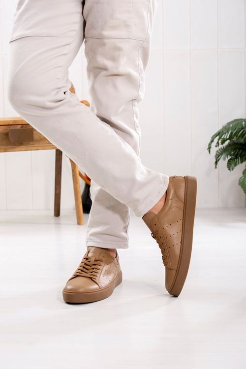 FOOTCAP HAKİKİ DERİ ERKEK GÜNLÜK AYAKKABI 270224Y