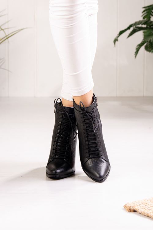 LİZSHOE HAKİKİ DERİ KADIN GÜNLÜK BOT KRL 23425K