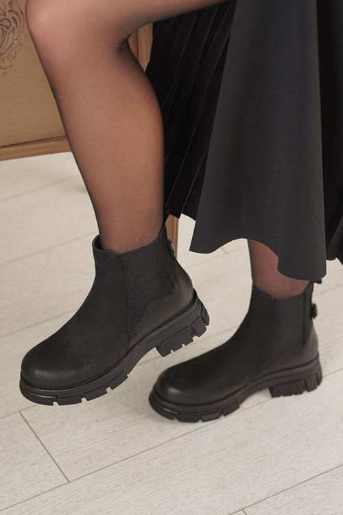 ALBİNİ HAKİKİ DERİ KADIN GÜNLÜK BOT 10295325K