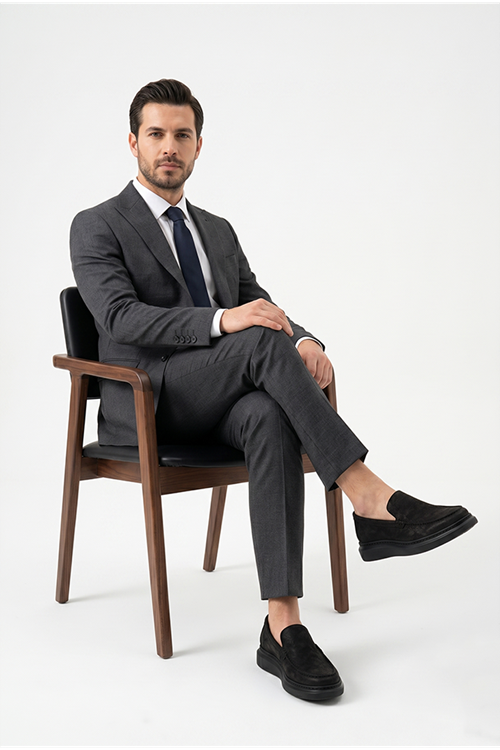 LİZSHOE HAKİKİ DERİ ERKEK GÜNLÜK AYAKKABI EK LAMA 26Y