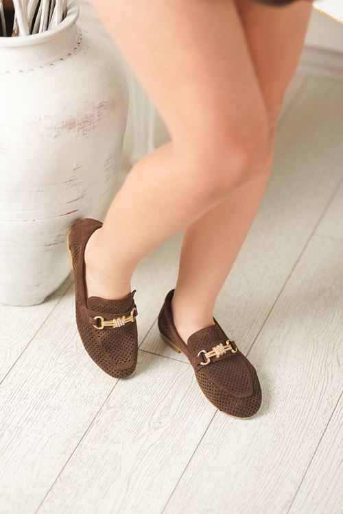 MAMMAMİA HAKİKİ DERİ KADIN BABET 28526Y