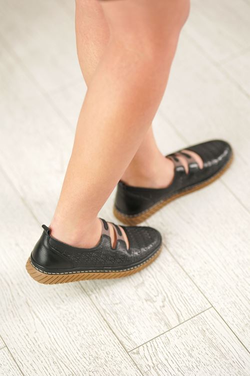 MAMMAMİA HAKİKİ DERİ KADIN AYAKKABI 68526Y