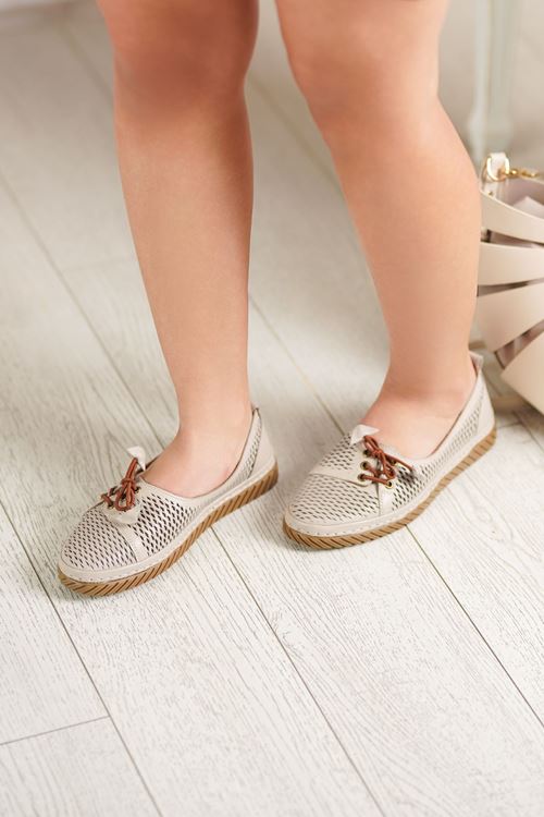 MAMMAMİA HAKİKİ DERİ KADIN AYAKKABI 66026Y