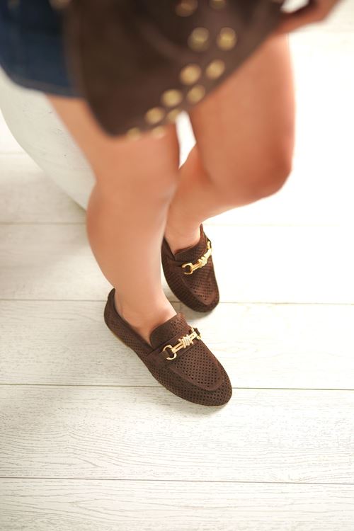 MAMMAMİA HAKİKİ DERİ KADIN BABET 28526Y