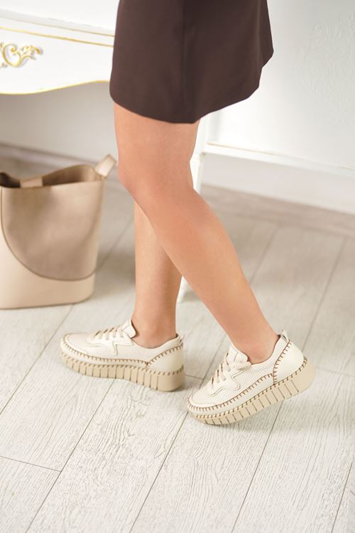 MAMMAMİA HAKİKİ DERİ KADIN AYAKKABI 385026Y