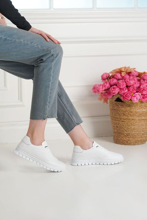 LİZSHOE HAKİKİ DERİ KADIN AYAKKABI MNR 800826Y