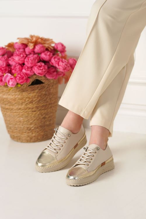 LİZSHOE HAKİKİ DERİ KADIN AYAKKABI MNR 516026Y