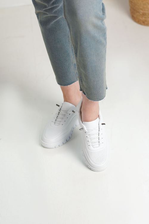 LİZSHOE HAKİKİ DERİ KADIN AYAKKABI MNR 800826Y