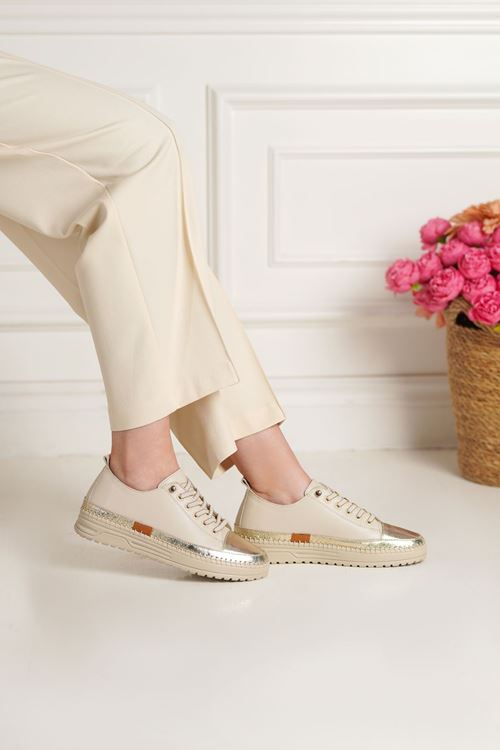 LİZSHOE HAKİKİ DERİ KADIN AYAKKABI MNR 516026Y