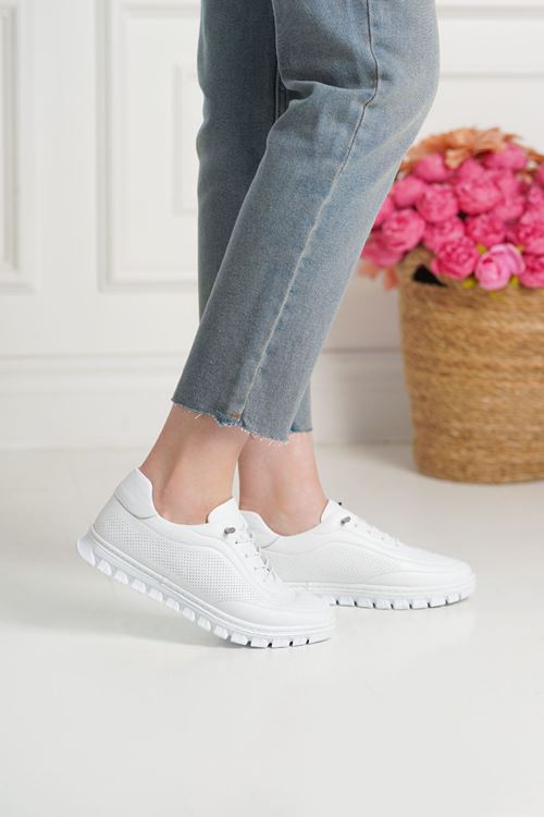 LİZSHOE HAKİKİ DERİ KADIN AYAKKABI MNR 800826Y