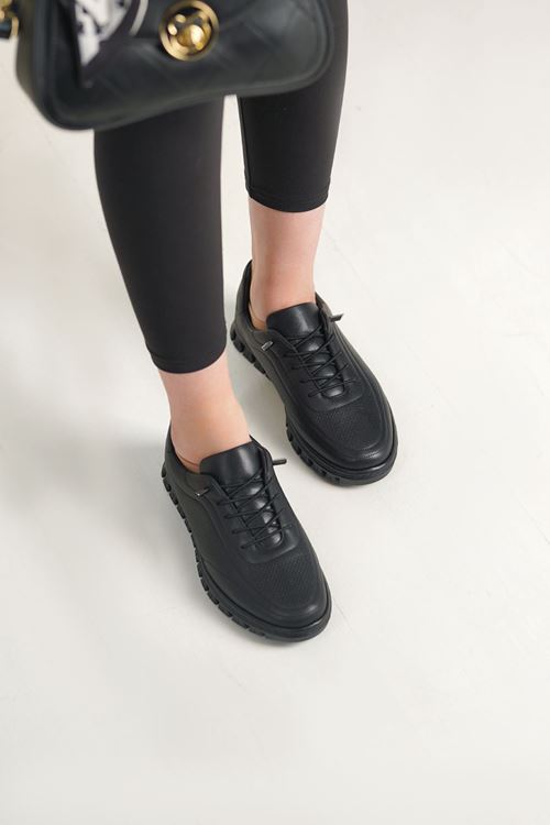LİZSHOE HAKİKİ DERİ KADIN AYAKKABI MNR 800826Y
