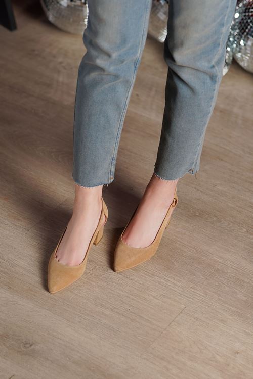 LİZSHOE HAKİKİ DERİ KADIN STİLETTO 38326Y