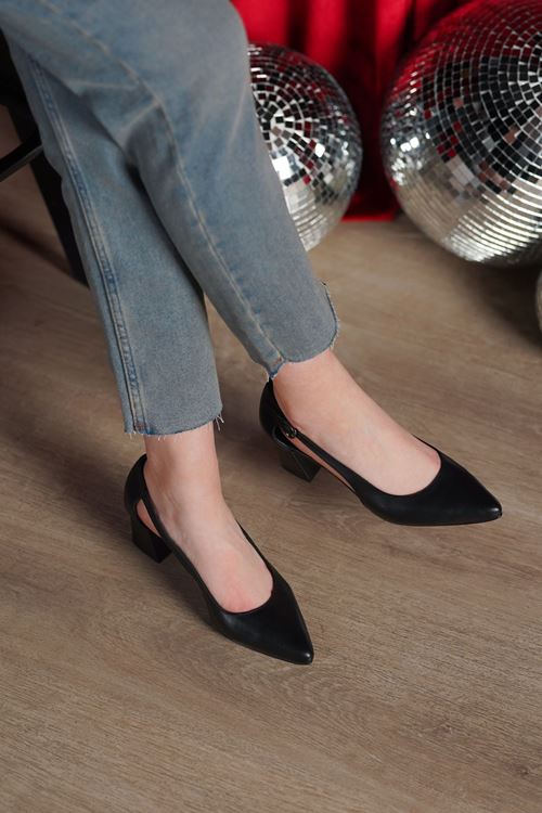 LİZSHOE HAKİKİ DERİ KADIN STİLETTO 38326Y