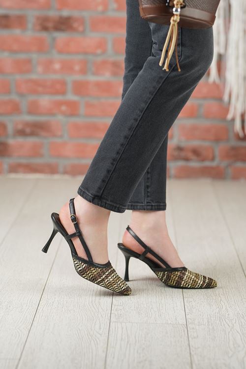 LİZSHOE HAKİKİ DERİ KADIN STİLETTO MNZ 2695526Y