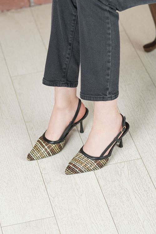 LİZSHOE HAKİKİ DERİ KADIN STİLETTO MNZ 2695526Y