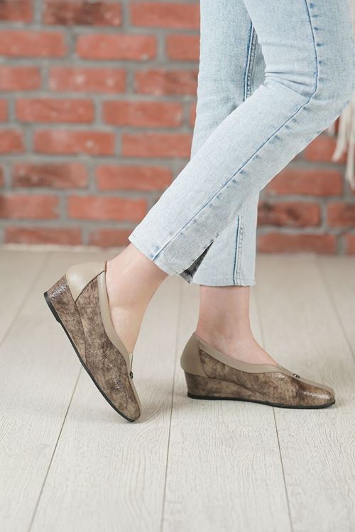 LİZSHOE HAKİKİ DERİ KADIN AYAKKABI 266626Y