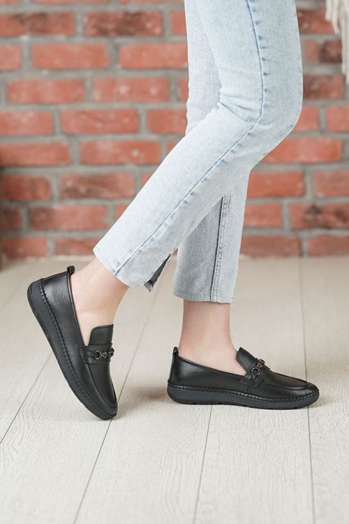 LİZSHOE HAKİKİ DERİ KADIN GÜNLÜK AYAKKABI VYGR 54026Y