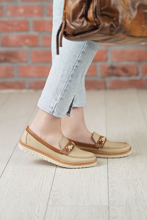 LİZSHOE HAKİKİ DERİ KADIN GÜNLÜK AYAKKABI VYGR 52526Y