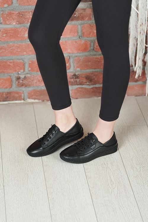 LİZSHOE HAKİKİ DERİ KADIN GÜNLÜK AYAKKABI VYGR 53626Y