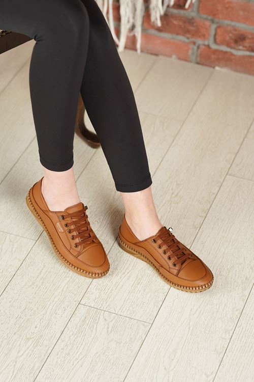 LİZSHOE HAKİKİ DERİ KADIN GÜNLÜK AYAKKABI VYGR 53626Y