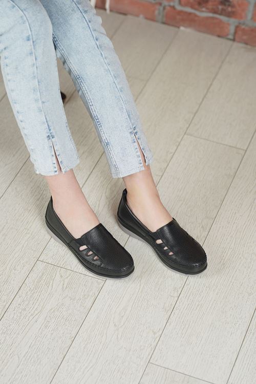 LİZSHOE HAKİKİ DERİ KADIN GÜNLÜK AYAKKABI VYGR 11026Y